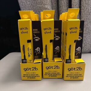 Glued 2-in-1 Brow & Edge Gel - Yellow